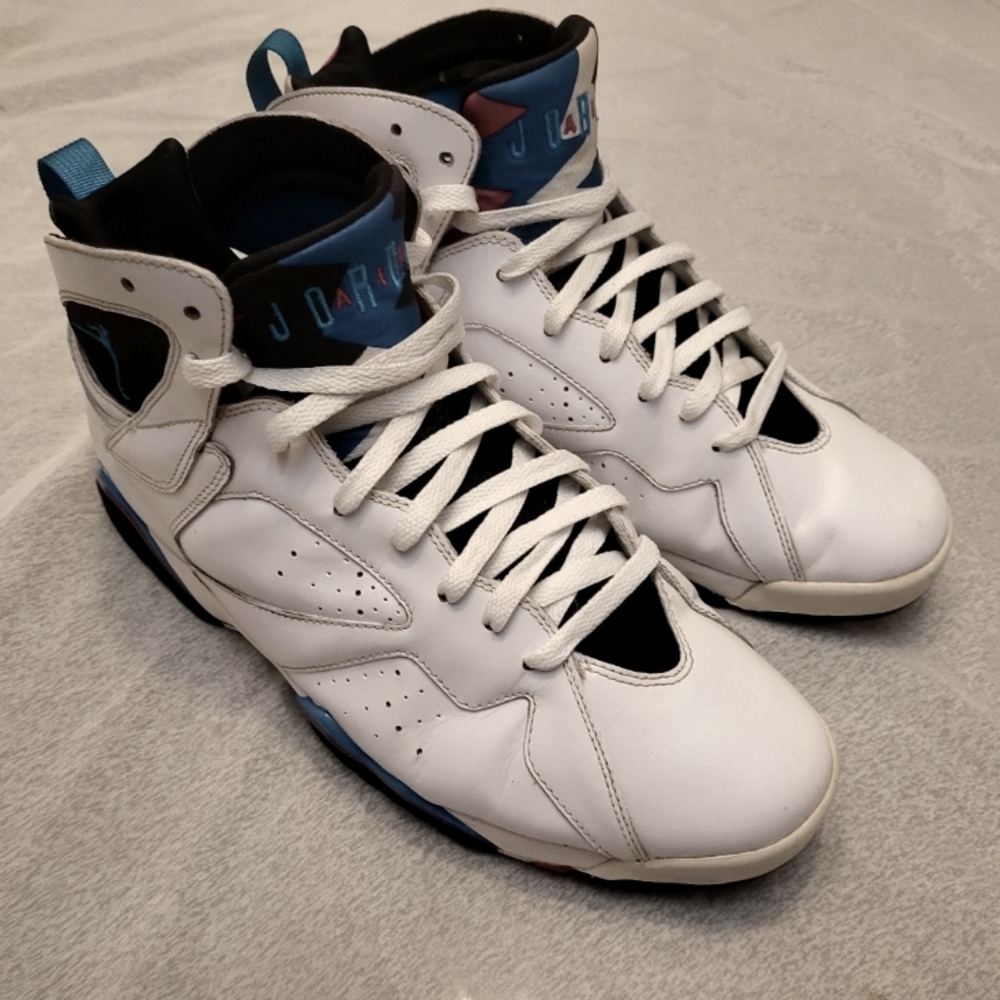 Air Jordan VII (7) - Retro "Orion Blue" Size 11.5 - Willing to trade for 1's.